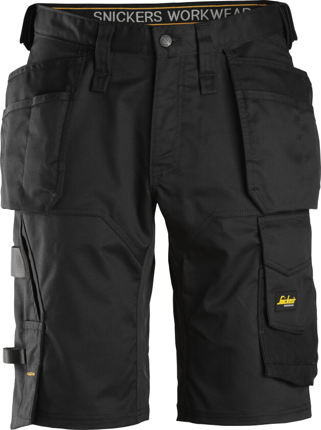 Allroundwork, arbeidsshorts med stretch, løs passform og hylsterlommer