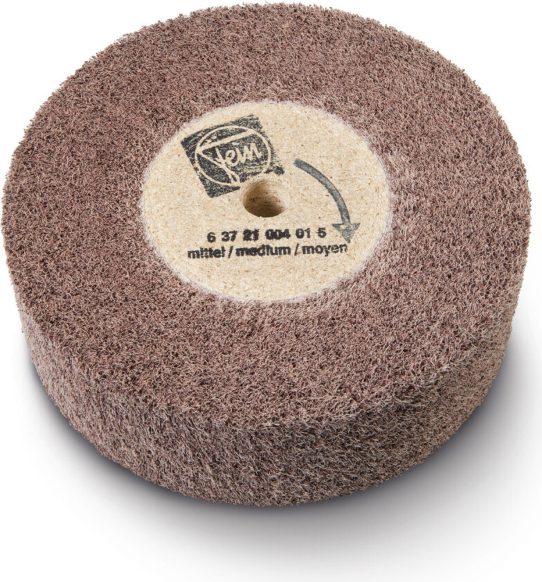 Lamellslipehjul middels lamell slipehjul middels børstestrø