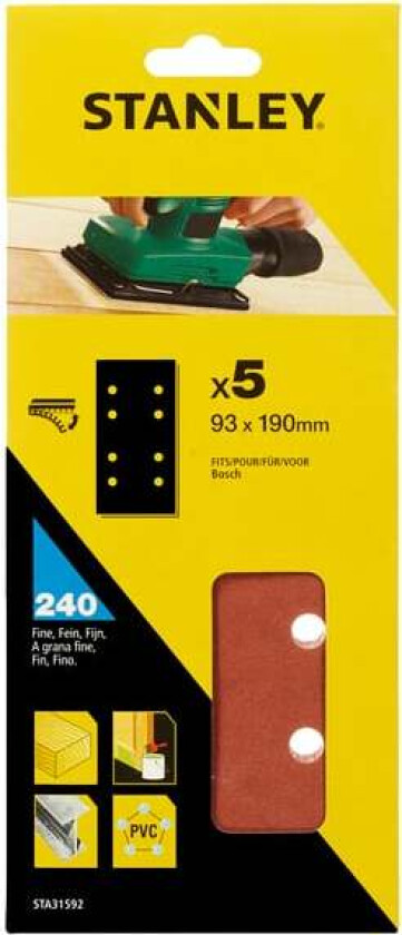 Slipepapir 1/3 240k 93x190 sta31592