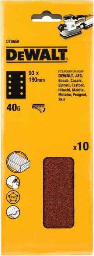 Slipepapir 1/3 ark 40k dt8650