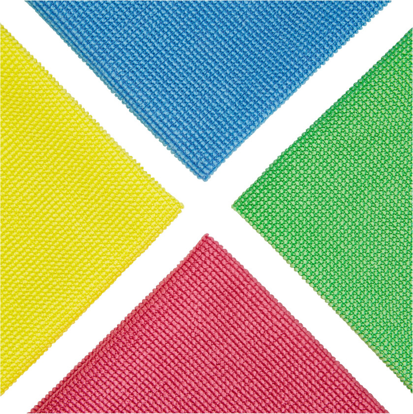Bilde av 3m™ scotch-brite™ 2012 mikrofiberklut, gul, 360 mm x 360 mm