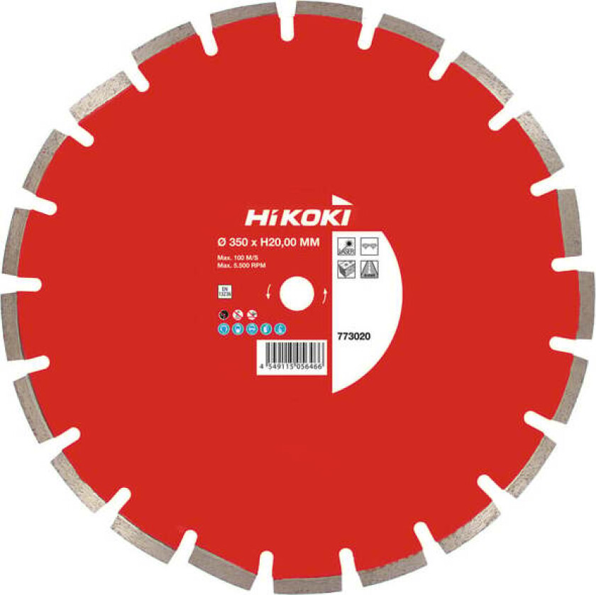 Bilde av Diamantblad asfalt 350x20,0mm std