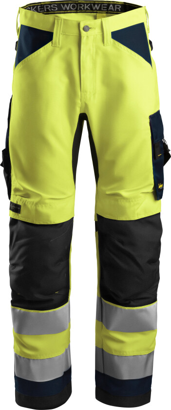 High-vis arbeidsbukse+, klasse 2