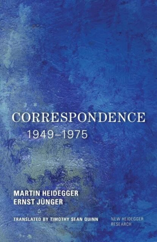 Correspondence 1949-1975 av Martin Heidegger, Ernst Junger