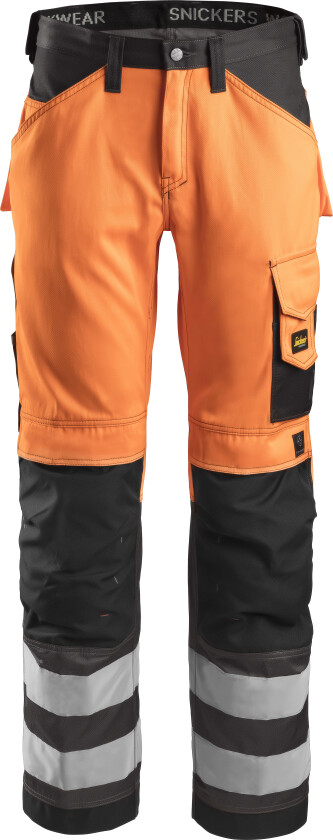 High-vis arbeidsbukse, klasse 2