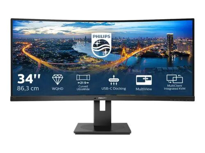 B-line 346b1c Curved 34" 3440 X 1440 21:9 Va 100hz