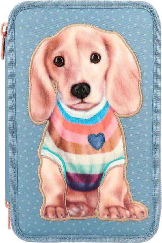 TOPModel Triple Pencil Case with Application CITY GIRLS ( 0412561 )