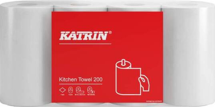 Kjøkkenpapir 200 katrin
