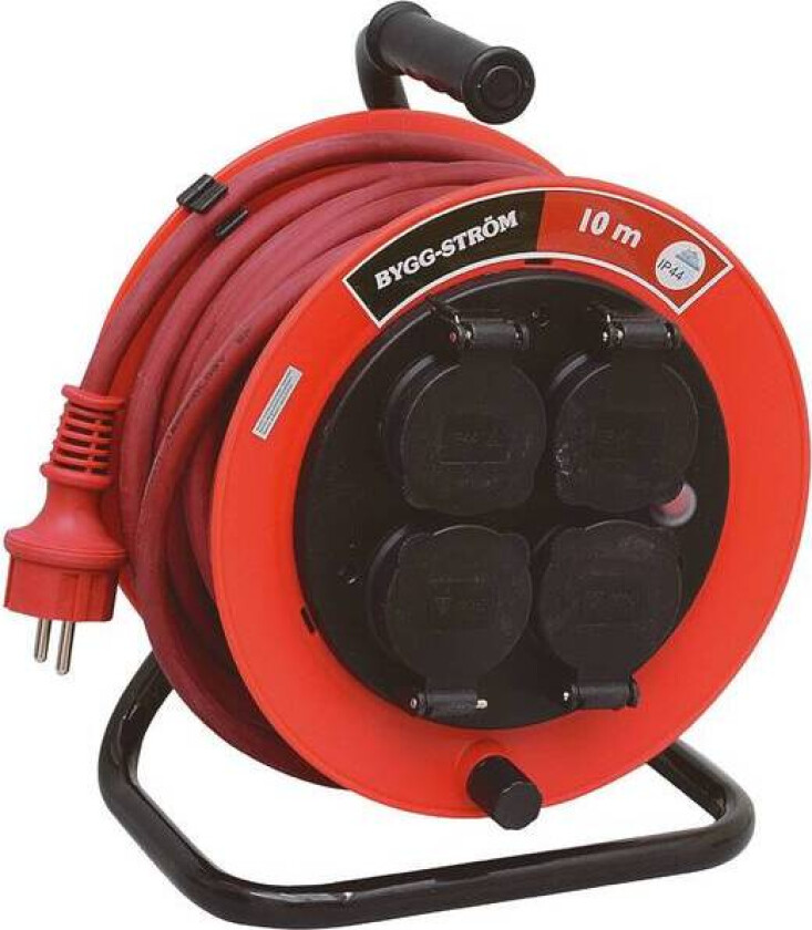 Kabeltrommel 4-v 10m