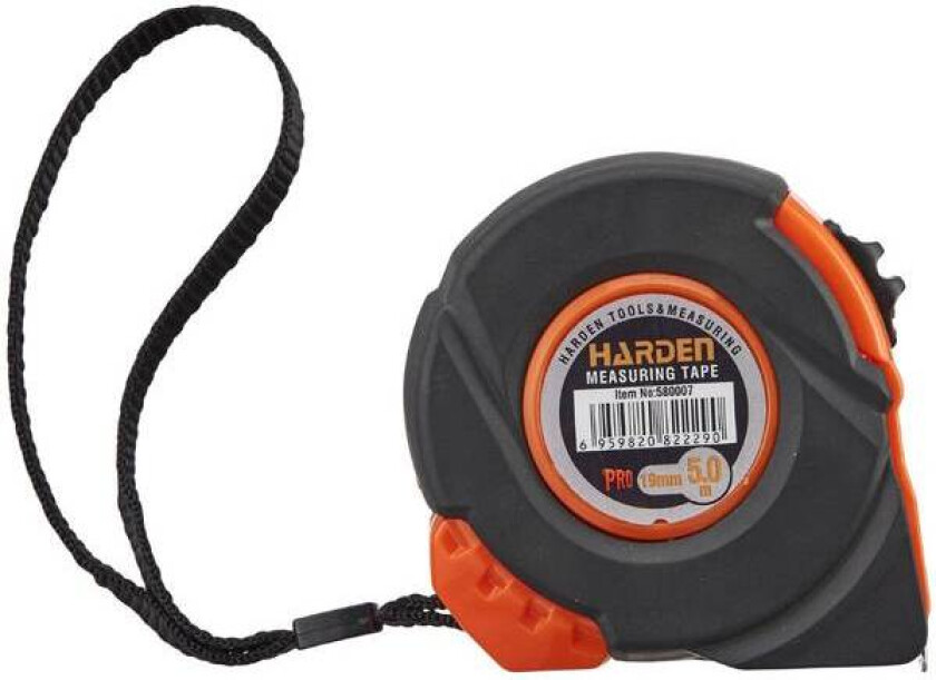 Målebånd 5m harden
