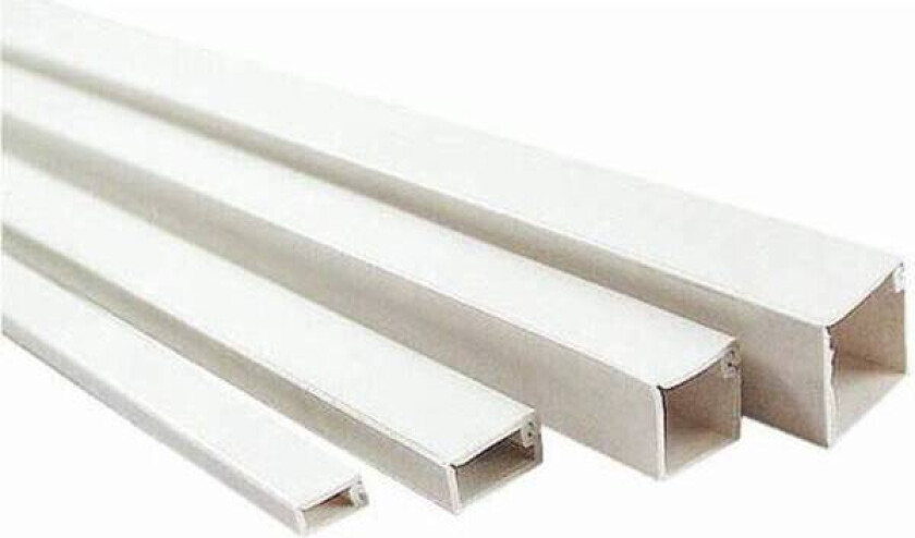 Ledningslist 9,0x4,5 2m hvit