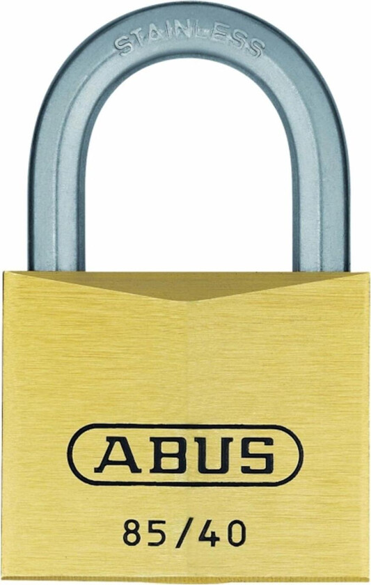 Hengelås 85ib/40 c rustfri abus
