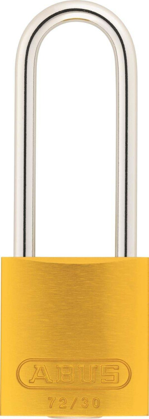 Hengelås abus 72/30 gul hb50