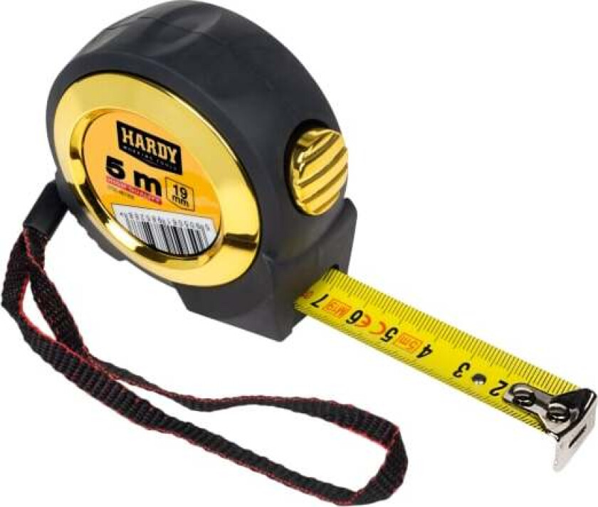 Målebånd hardy pro 19 mm x 5 m