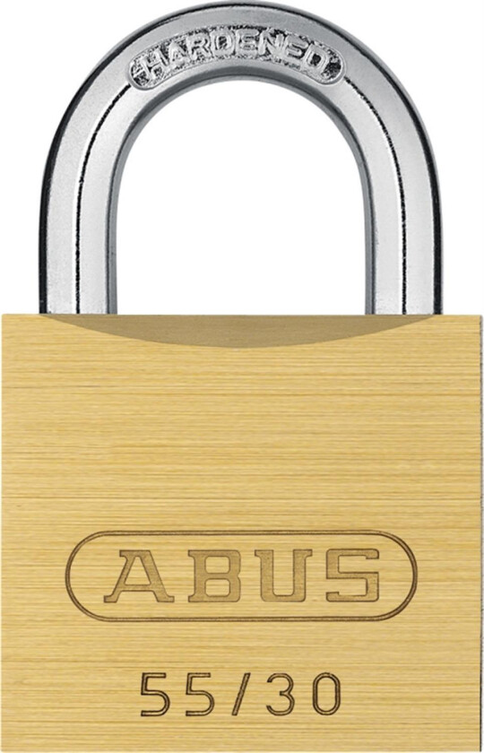 Hengelås abus 55/30 gl/ka 5301