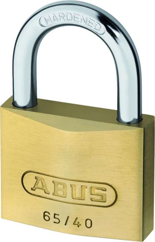 Hengelås abus 65-45 messing