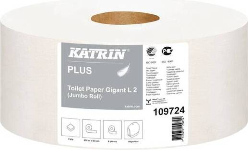 Toalettpapir plus gigant m2