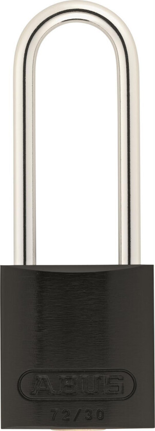 Hengelås abus 72/30 sort hb50