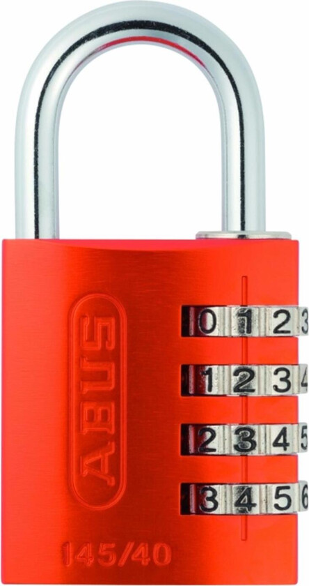 Hengelås abus 145-40 orange blister