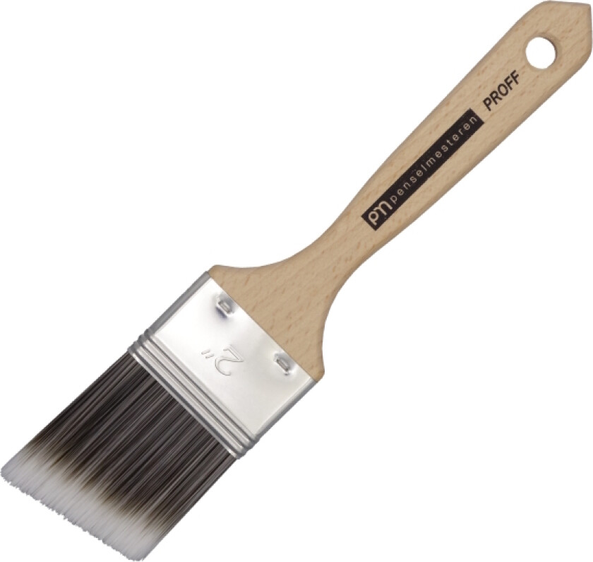 Skråpensel proff 6104 syntet 10 x 35 mm