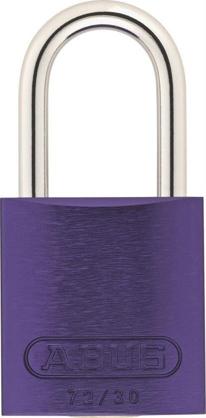 Hengelås abus 72/30 lilla