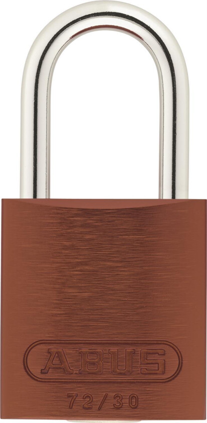 Hengelås abus 72/30 brun