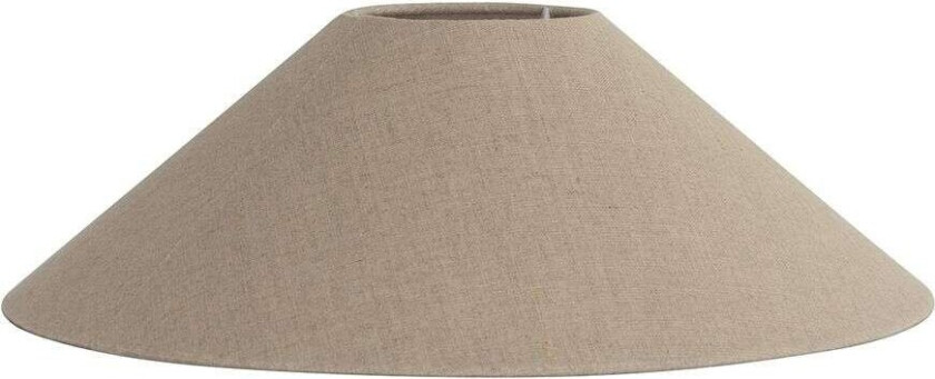 Basic flat lampeskjerm Ø 30 cm Naturlig