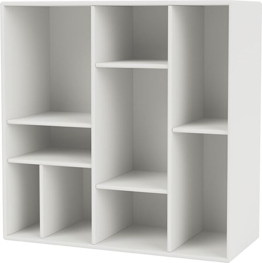 COMPILE dekorativ hylle 69,6x69,6 cm White 01