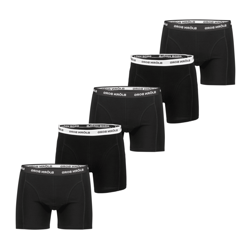 Cotton Stretch Boxer 5 PK, boxer herre Multipack 5