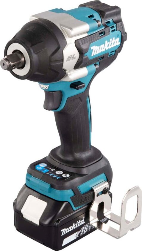 Muttertrekker makita 18v lxt® muttertrekker ½″ dtw700 med 1 x 18v 5,0ah batteri. Uten lader