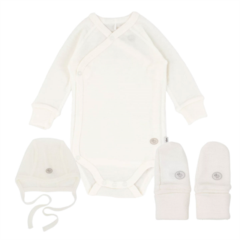 Newborn Sett Hvit 38