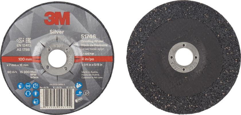 3m™ silver navrondell, t27, 100 mm x 7 mm x 16 mm