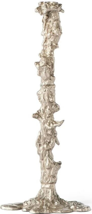 Drip lysestake XXL 50 cm Sølv