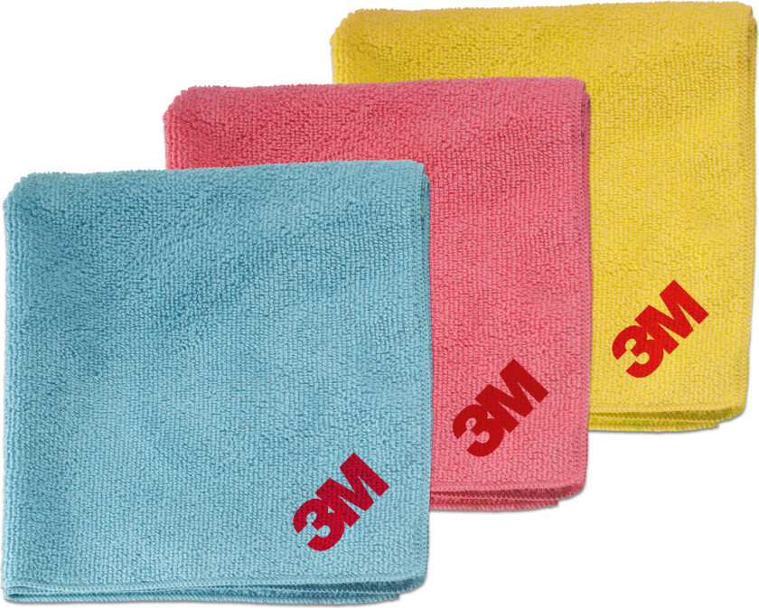 3m™ perfect-it™ high performance mikrofiberklut, blå 320 mm x 360 mm, 50486
