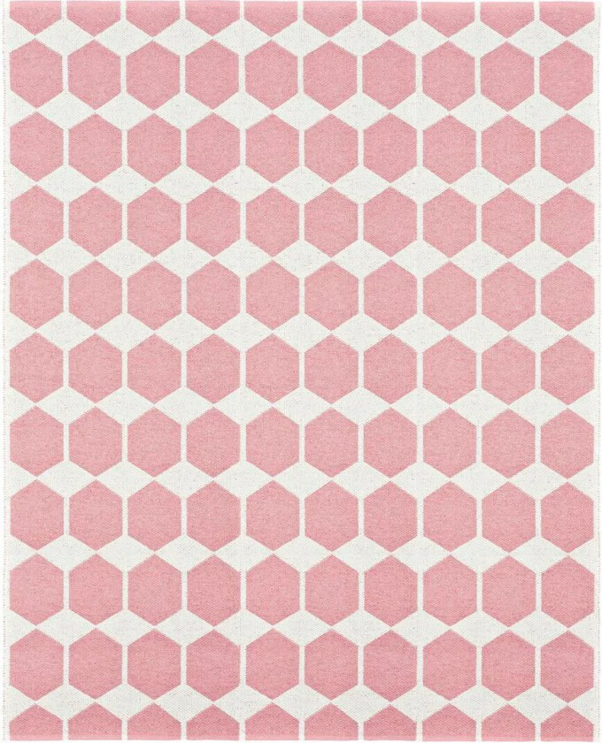 Anna gulvteppe rosa stort 150x200 cm