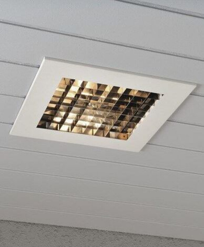 Innfelt belysning 6W LED, dimbar hvit