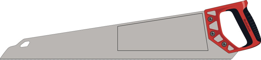Håndsag hbs - reklametrykk hbs-22-7 re, >90st