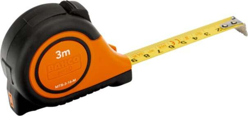 Målebånd målebånd 8m/16' 25mm magnet/tosidig