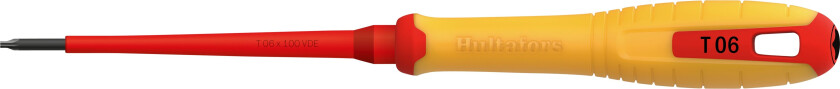 Vde torx® skrutrekker t 06x100 vde