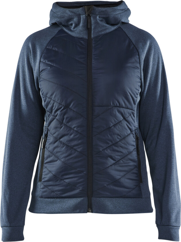 Hybridjakke dame numbe blue/dk navy