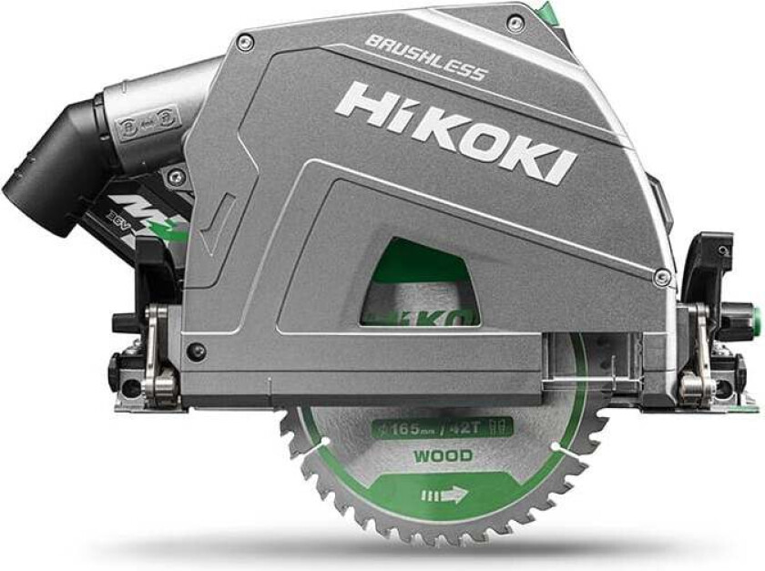 Hikoki dykksag c3606dpa med 2x4.0ah multivolt-batterier og lader