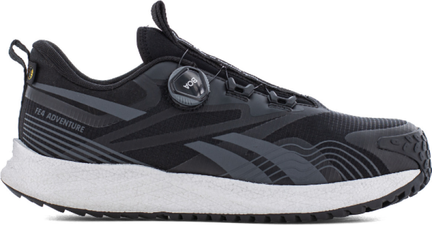 Reebok Adventure Sikkerhetssko – Komfort og Beskyttelse(IB3613, Svart, 1 Par, størrelse-45)