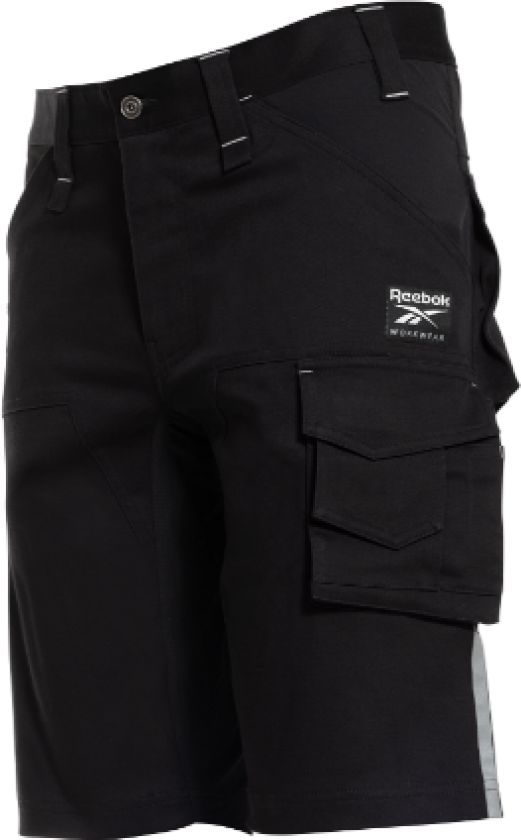 Reebok Shorts – Høy funksjonalitet, utmerket holdbarhet(RB007S BLK, Svart, 1 Stykk, størrelse-XL)