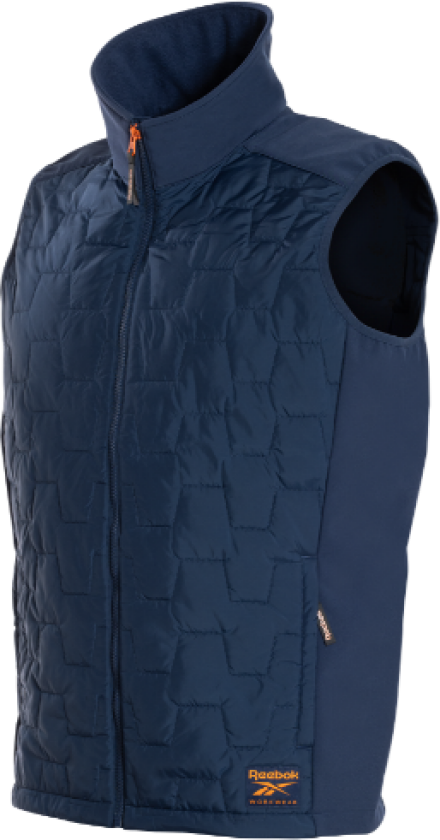 Reebok VEST BLUE – Sterk og slitesterk(RB002V NVB, Blå, 1 Stykk, størrelse-S)