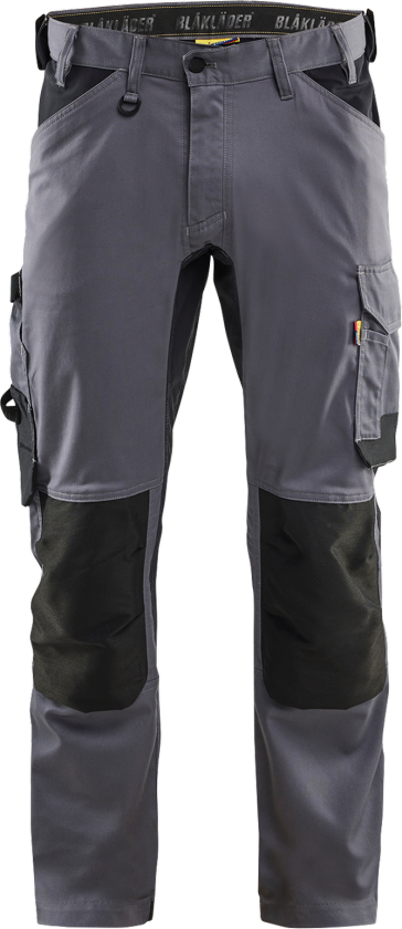 Arbeidsbukser – Slitesterk, komfortabel ( 811520553, Grå Melange, 1 Stykk, størrelse-C156 )