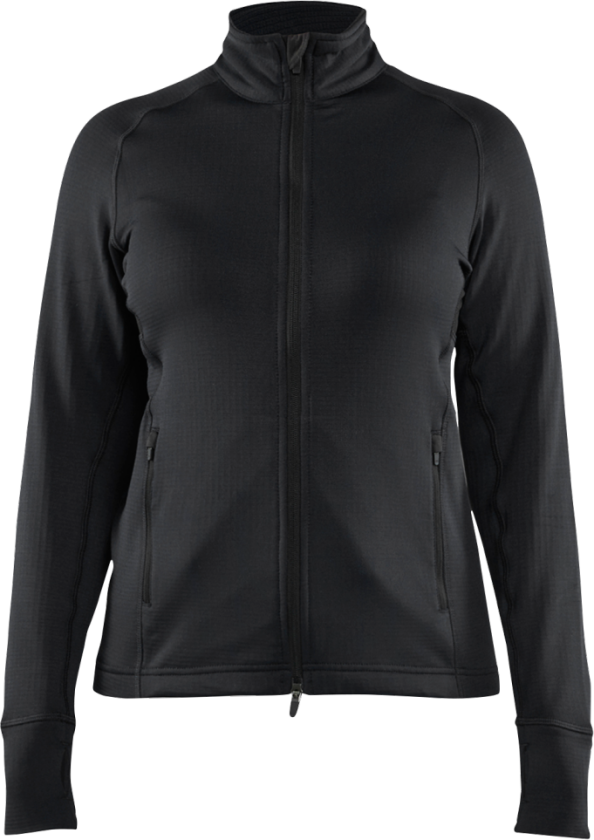 Fleecejakke – Komfortabel og Slitesterk ( 811519365, Svart, Dame, 1 Stykk, størrelse- S)