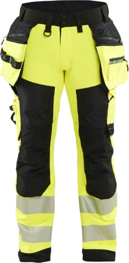 Varselbukse – Vanntett, Pustende ( 811515061, Gul/Svart, 1 Stykk, størrelse-D96 )