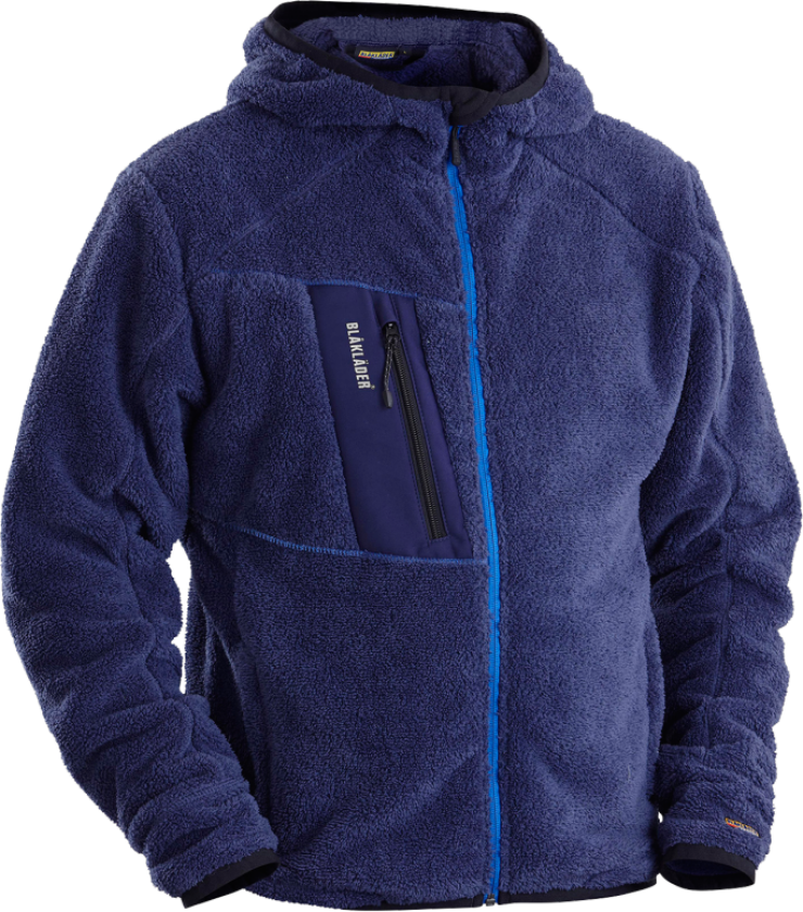 Fiberpelsjakke – Komfortabel og Varm ( 811495805, Marine/Blå, 1 Stykk, størrelse-XXL )