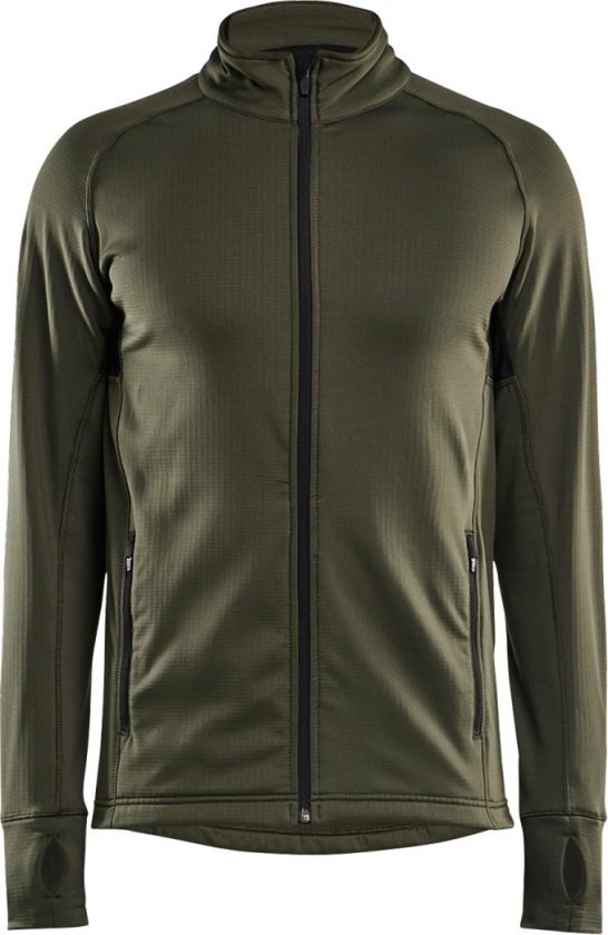 Fleecejakke – Beskytter Mot Vind ( 811519286, Grønn, 1 Stykk, størrelse-4XL )