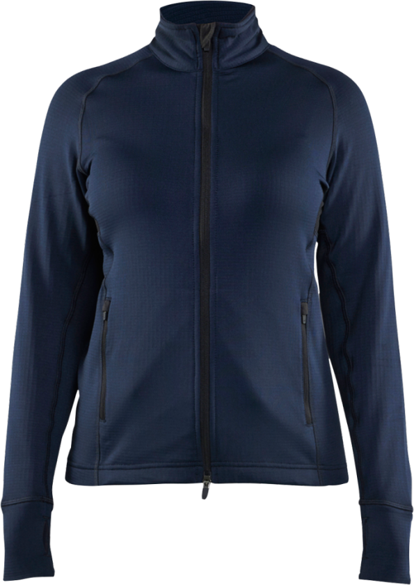 Fleecejakke – Komfortabel og Slitesterk ( 811519357, Marine, Dame, 1 Stykk, størrelse- XS)
